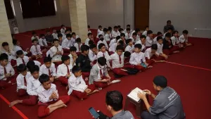 Kegiatan To Be Chef diawali dengan khataman Al-Qur'an di Aula Naufal Syauqi.