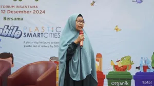 Sambutan dari Ketua FOSIS SDIT Insantama Bogor, Ibu Reni.