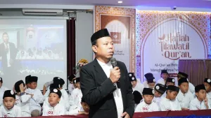 Sambutan dari perwakilan dari orang tua siswa.