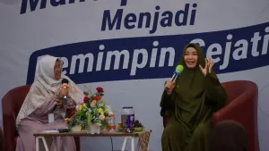 Sesi Dialog Tokoh bersama drg. Carissa Grani, yang merupakan seorang muallaf.