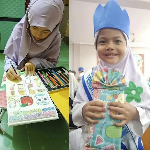 Ruma (kiri) dan Adnin (kanan) mengikuti perlombaan HKS #2 2026.