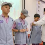 Penyematan atribut Max Ranger kepada tiga angkatan SMPIT Insantama Bogor.